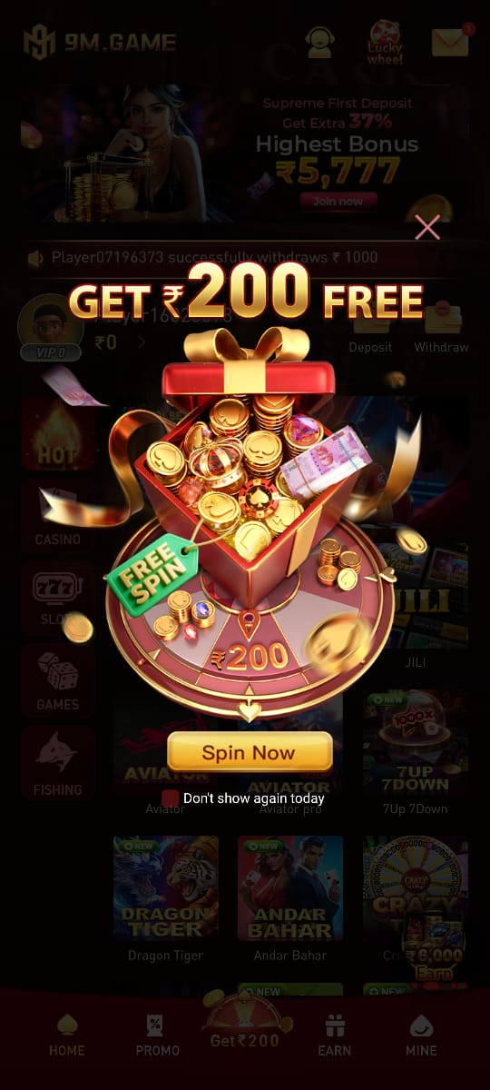 9mgame|9MAPP|9mApk| get Bonus Rs.50 And More Real Cash Win 2