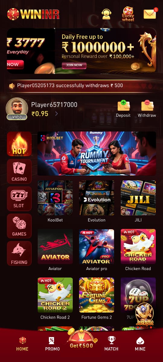 welcome to ||WININR GAME||WININRAPP||WININRGAMEAPK|| Register Bonus Rs.200 and more wining 2